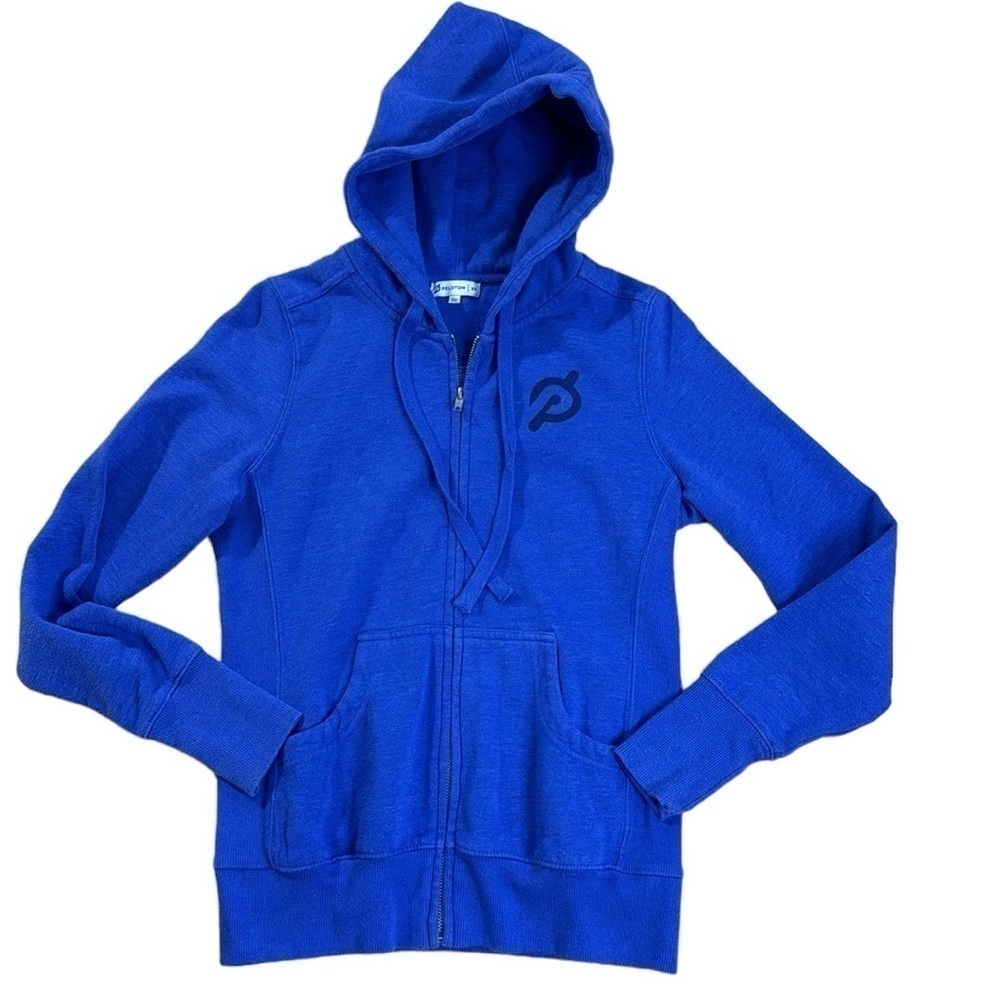 Peloton “Together” Royal Blue Full Zip Hoodie Womens XS - Picture 10 of 10